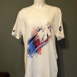 Never worn BMW shirt and hat.